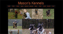 Desktop Screenshot of masonsmalinois.com
